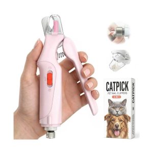 2-in-1 LED Pet Nail Clipper Grinder