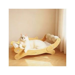 3-in-1 Sisal Cat Scratcher Hammock Bed