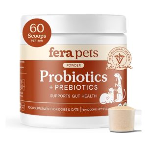 Fera Pets Probiotic Powder for Dogs & Cats
