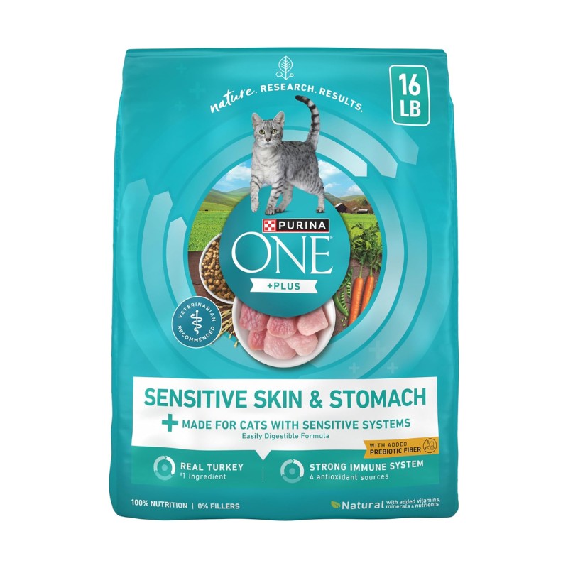 Purina ONE Sensitive Skin & Stomach Cat Food