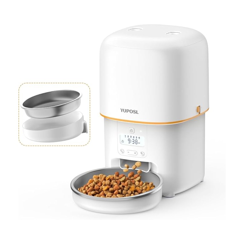 Smart 3L Automatic Pet Feeder with Bowl