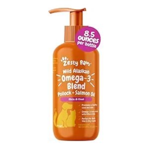 Zesty Paws Omega-3 Salmon Oil for Pets